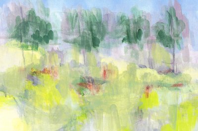 Träumerische Pastelllandschaft von Lori Ann Folz