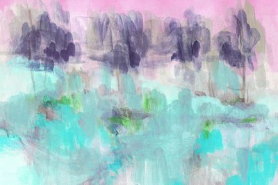 Gelassene abstrakte Landschaft von Lori Ann Folz