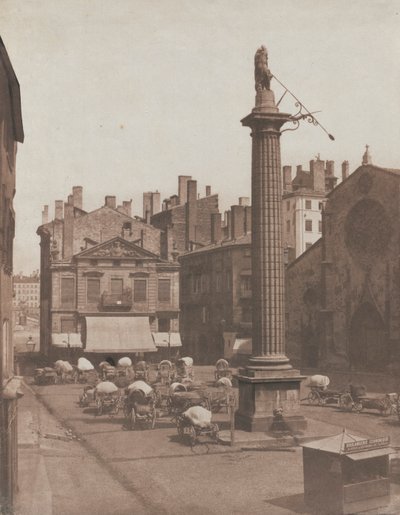 Ohne Titel (Place des Cordeliers) von Louis Antoine Froissart