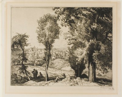 Nach Gentilly von Louis Auguste Lepère