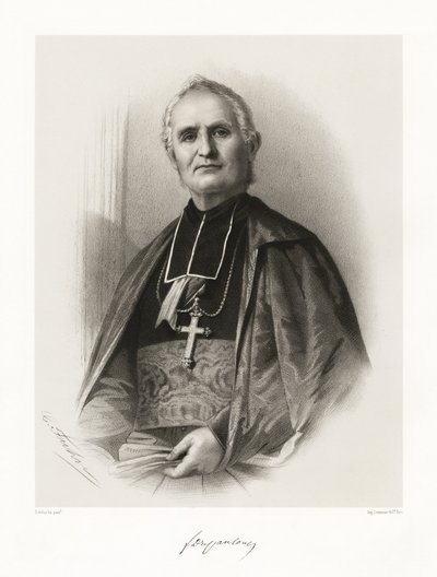 Félix Dupanloup, 1865-66 von Louis Benoit Antoine Tuerlinckx