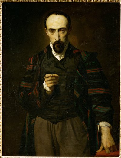 Achille Deveria, Maler und Radierer von Louis Boulanger