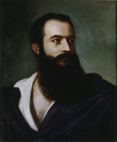 Porträt von Felice Orsini 1819-1858, ca. 1858 von Louis Buchheister