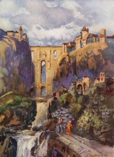 Der Tajo, Ronda von Louis Burleigh Bruhl