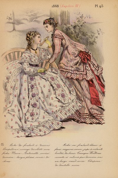 Französische Mode: 1868, Napoleon III von Louis Colas