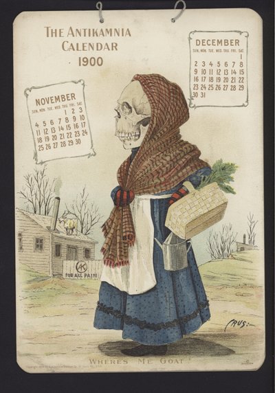 Illustration für Antikamnia Kalender von Louis Crucius or Crusuius