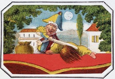 Die zwei Freunde - Lithographie, entnommen aus Theatre des marionnettes du jardin des Tuileries, Text und Zeichnung von Louis Edmond Duranty (1833-1880), Paris von Louis Edmond Duranty