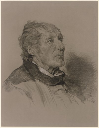 Porträt eines alten Mannes von Louis Eysen