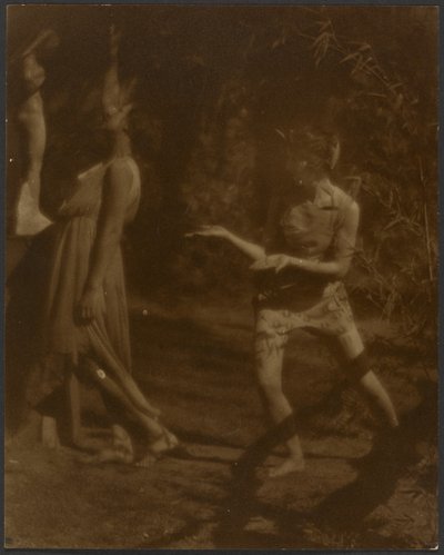 Tänzer in einer Pose von Louis Fleckenstein