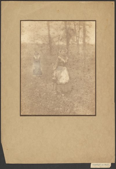 Heimwärts in der Dämmerung von Louis Fleckenstein