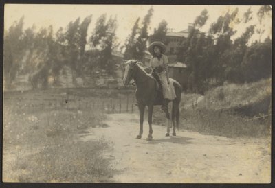 Miss Fleckenstein in den High Sierras von Louis Fleckenstein