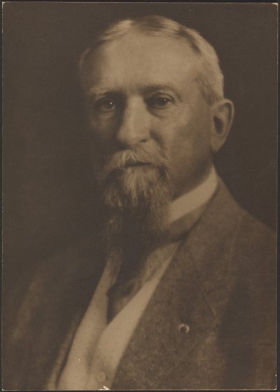 Porträt eines bärtigen Mannes von Louis Fleckenstein