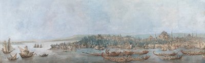Panorama von Sarayburnu, Ende des 18. Jahrhunderts von Louis Francois Cassas