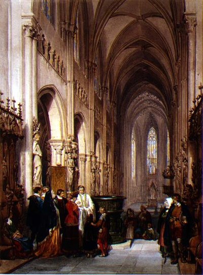 Taufe von Louis Haghe
