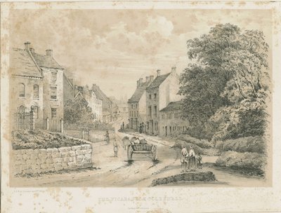 Eccleshall Village von Louis Haghe