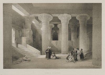 Ägypten und Nubien, Band I: Tempel von Esneh von Louis Haghe