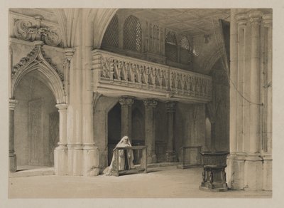 Skizzen in Belgien und Deutschland, Band I: Nönnberg-Kloster, Salzburg von Louis Haghe