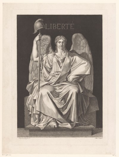Allegorische Darstellung der Freiheit von Louis Jean Allais