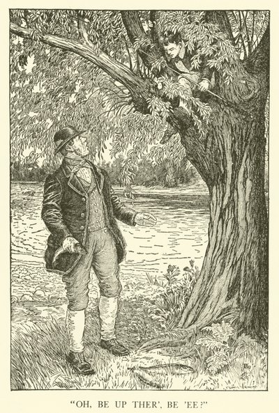 Illustration für Tom Browns Schulzeit von Louis John Rhead