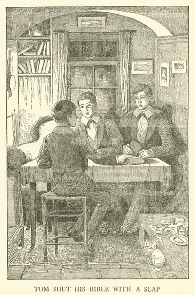 Illustration für Tom Browns Schulzeit von Louis John Rhead