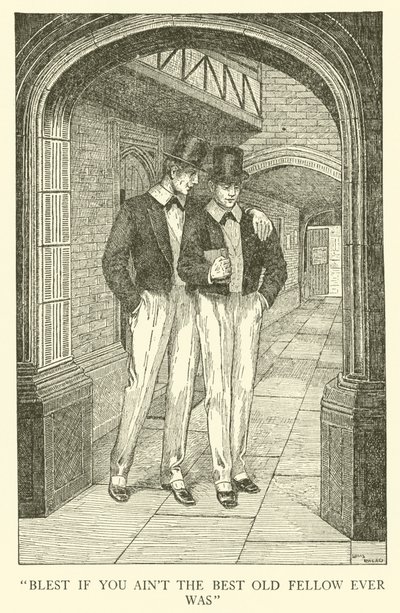 Illustration für Tom Browns Schulzeit von Louis John Rhead