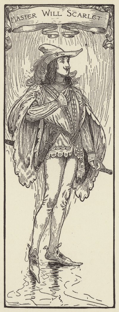 Meister Will Scarlet von Louis John Rhead