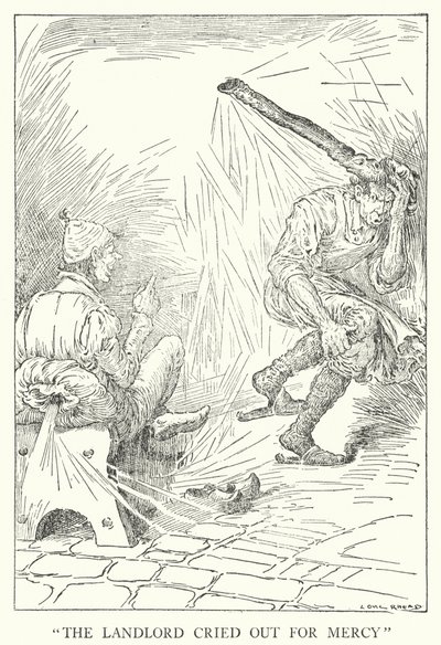 Der Wirt schrie um Gnade von Louis John Rhead