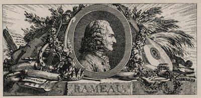 Porträt von Jean Philippe Rameau (1683-1764) Gravur von Louis-Joseph Masquelier von Louis Joseph I Masquelier