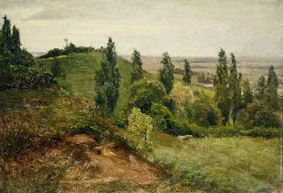 Die Westseite des Doernbergs, nahe Kassel von Louis Kolitz