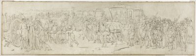 Kuckucke am Quai des Tuileries, ca. 1805 von Louis Leopold Boilly