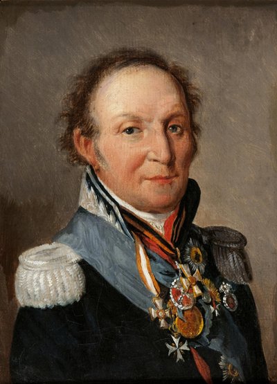 Porträt von Feldmarschall Graf Ludwig Adolf Peter von Sayn-Wittgenstein-Ludwigsburg 1769-1843 von Louis Leopold Boilly