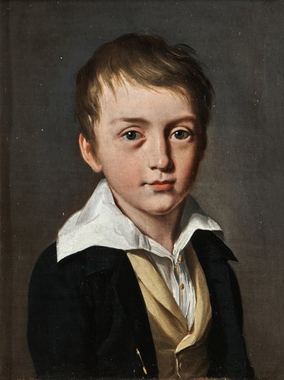 Porträt eines jungen Jungen von Louis Leopold Boilly