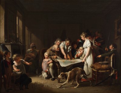 Das Vorlesen des Bulletins der Großen Armee von Louis Leopold Boilly