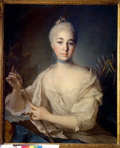 Porträt der Gräfin Anna Vorontsova von Louis Tocqué