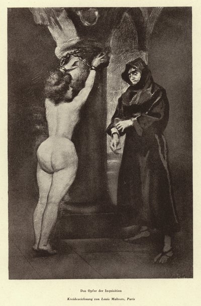 Ein Opfer der Inquisition von Louis Malteste