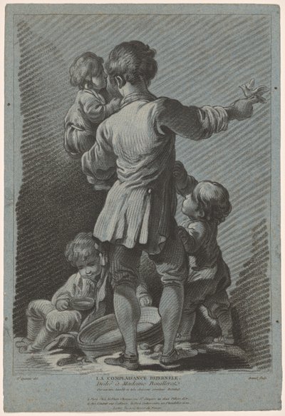 Väterliche Selbstzufriedenheit von Louis Marin Bonnet