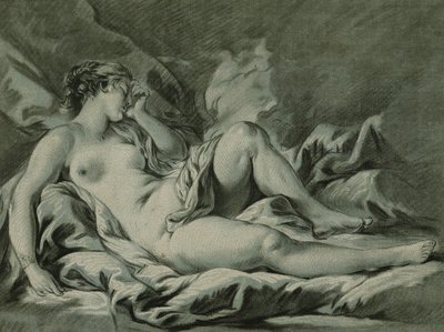 Schlafende Venus, nach Francois Boucher, 1771 von Louis Marin Bonnet