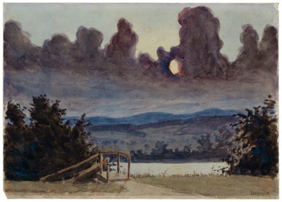 Dunkle Wolken, ca. 1901 von Louis Michel Eilshemius