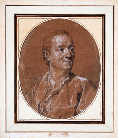 Porträt von Denis Diderot 1713-1784, 1767 von Louis Michel van Loo