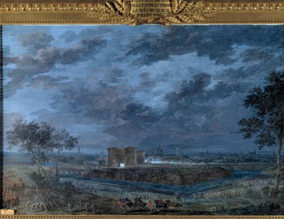 Die Eroberung von Gent in der Nacht vom 10. auf den 11. Juli von Louis Nicolas van Blarenberghe