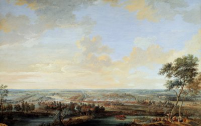 Österreichischer Erbfolgekrieg (1741-1748): „Schlacht von Melle gewonnen vom Vicomte de Chayla, 9. Juli von Louis Nicolas van Blarenberghe