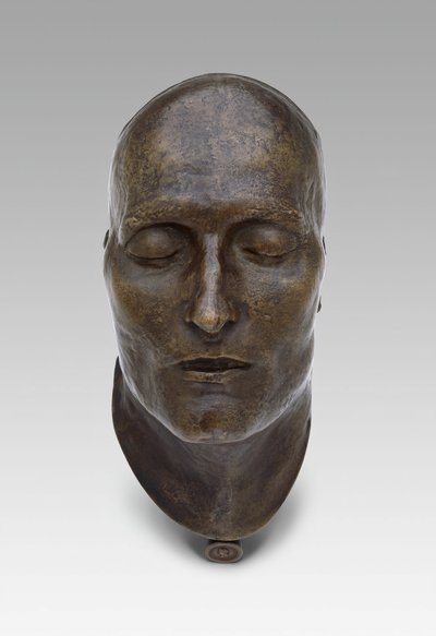 Totenmaske von Napoleon, modelliert 1821, gegossen 1833 von Louis Richard