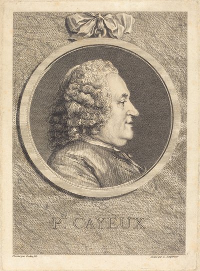 Philippe Cayeux von Louis Simon Lempereur after Charles Nicolas Cochin II