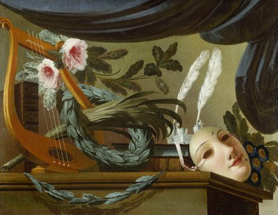 Eine Allegorie des Designs und der Architektur von Louis Tessier