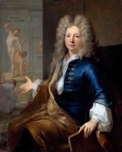 Porträt von Louis Boullogne dem Jüngeren 1654-1733 von Louis Tocqué