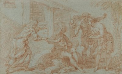 Sokrates nimmt den Giftbecher von Louis de Boullogne the Younger
