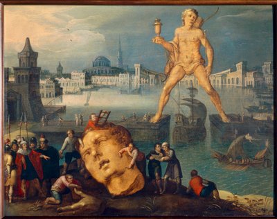 Die sieben Weltwunder: Der Koloss von Rhodos von Louis de Caulery