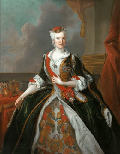 Porträt von Maria Josepha von Österreich von Louis de Silvestre