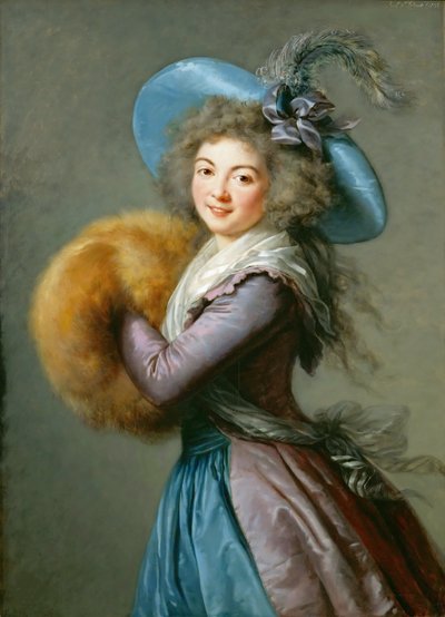 Porträt von Madame Molé-Raymond von Elisabeth Louise Vigee Lebrun