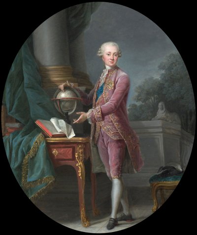 Porträt von Prinz Karl Heinrich von Nassau-Siegen 1743-1808, 1776 von Elisabeth Louise Vigee Lebrun